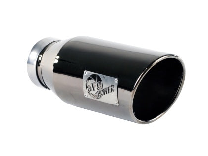 AFE Power Mach Force-XP Black Chrome Exhaust Tip (4" Inlet/6" Outlet)