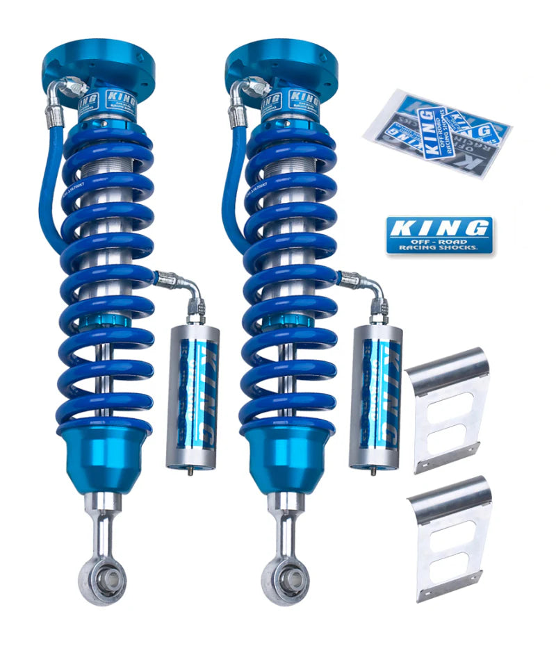 King Shocks 2.5 Front Coilovers w/Remote Reservoir (2007-2021 Tundra)