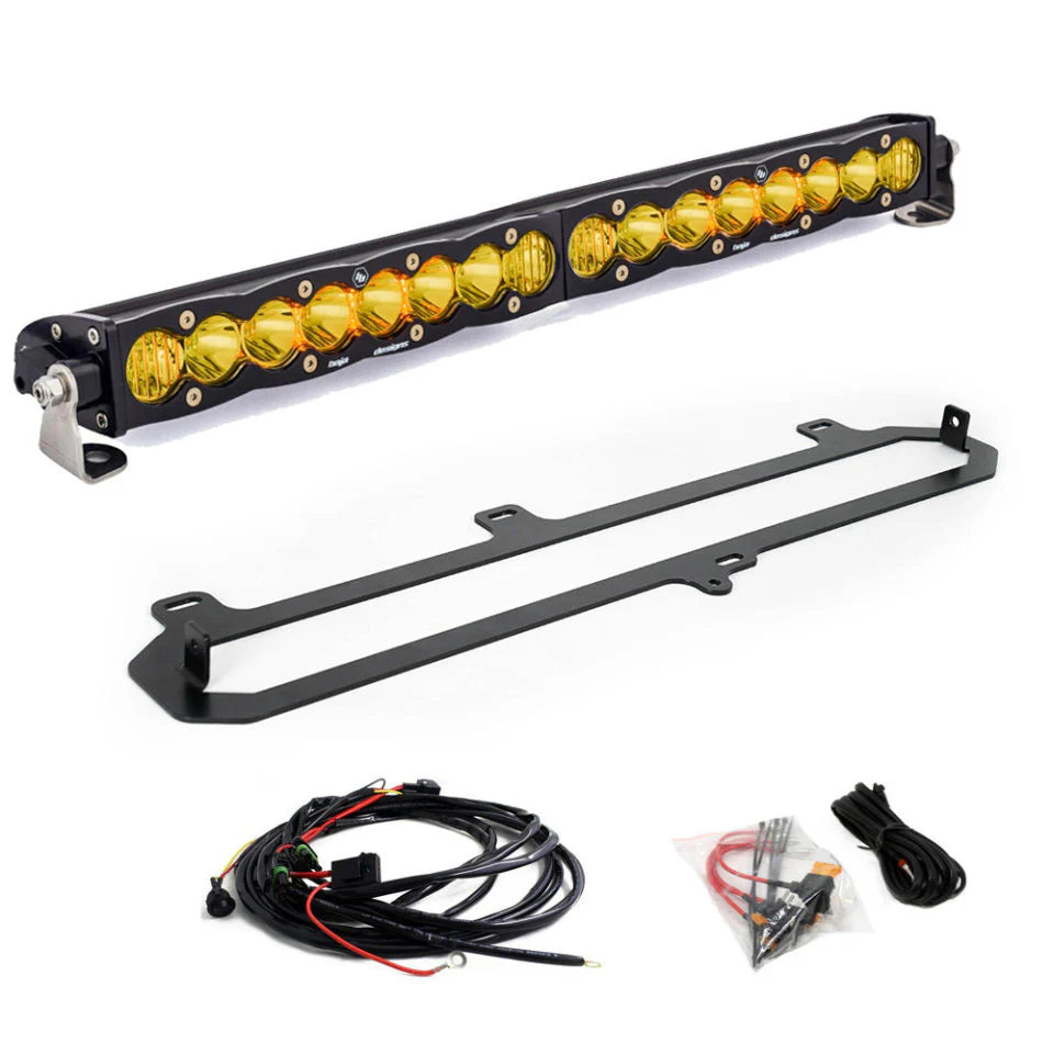 Baja Designs S8 20" Amber LED Hidden Lower Bumper Kit (2022+ Tundra)