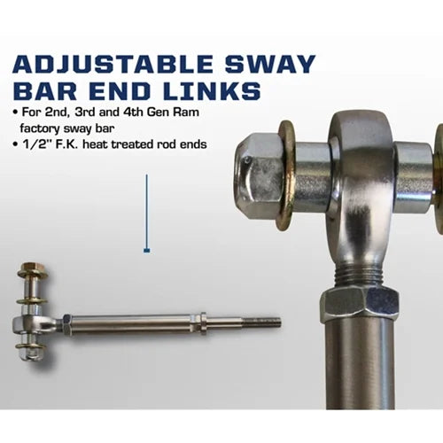 Carli Stainless Sway Bar End Links (1994-2013 Ram 2500/3500)