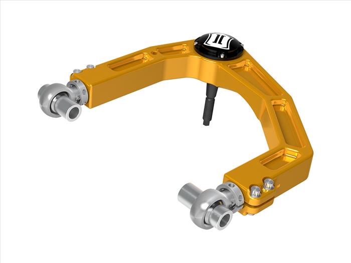 ICON Billet Upper Control Arm w/Delta Joint Pro Gold Anodized (2024+ Tacoma/2024+ LC250)