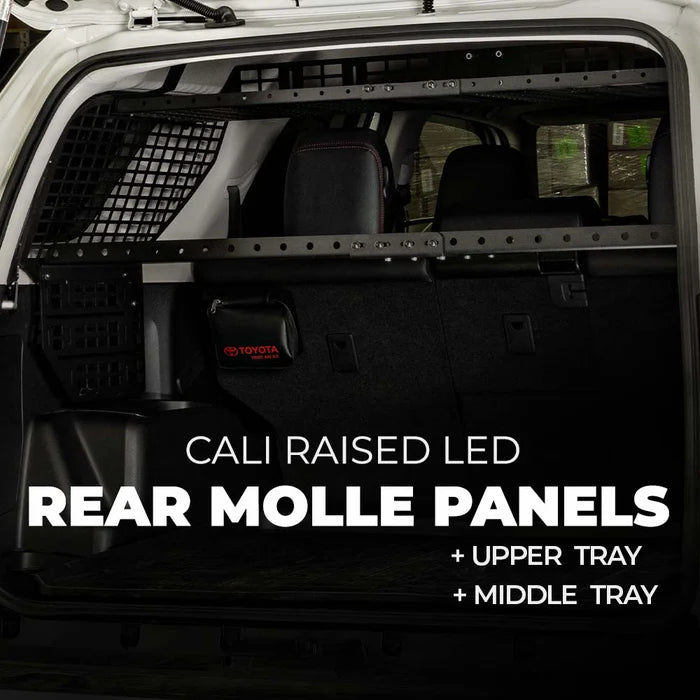 Cali Raised Interior Rear MOLLE Panel (2010-2024 Toyota 4Runner)