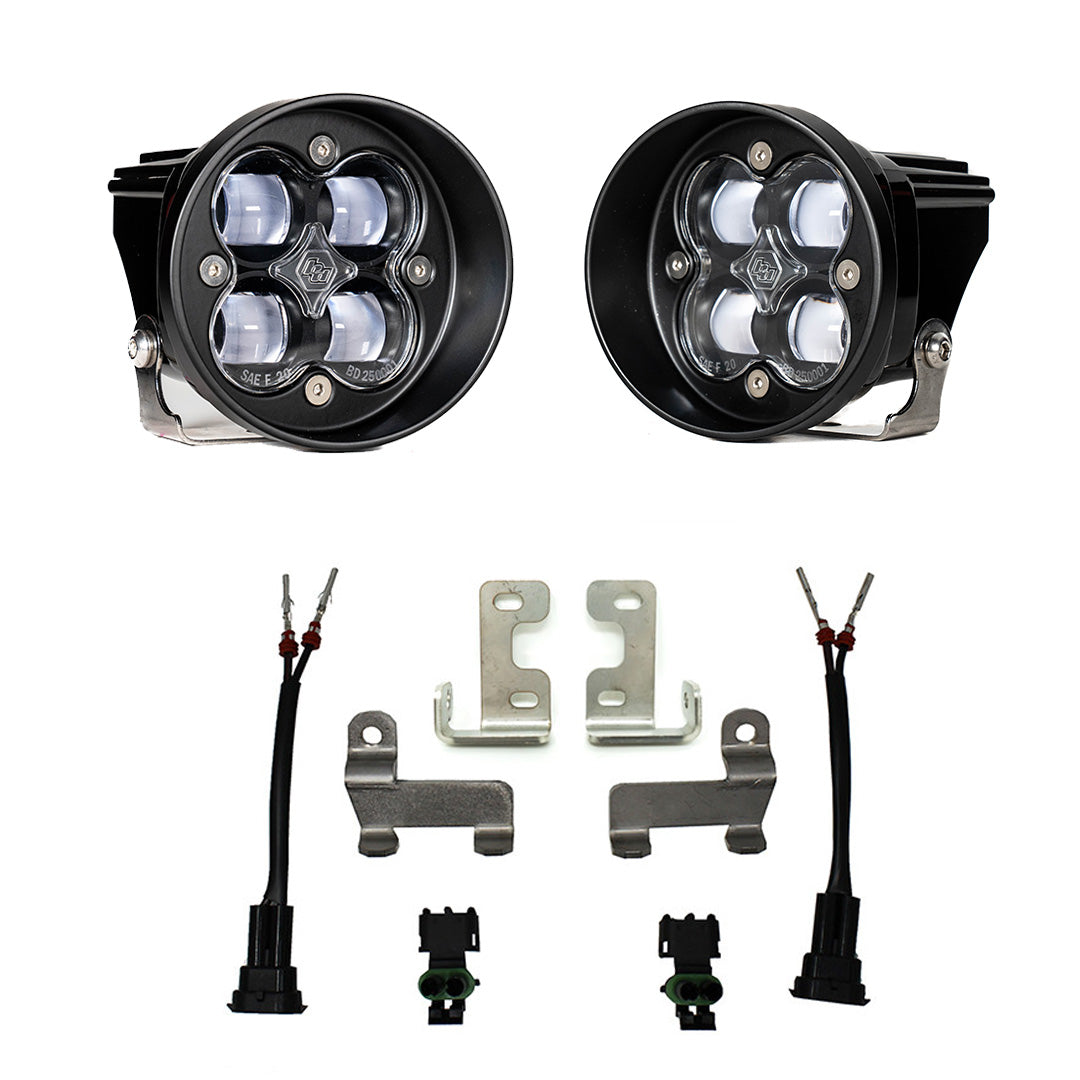 Baja Designs Squadron-R SAE Fog Pocket Light Kit (2010-2024 4Runner, 2012-2023 Tacoma, 2014-2021 Tundra)