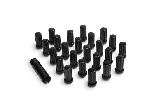 ICON Alloys Lug Nut Kit, M14 x 1.5 Black, 24count w/Lug Key