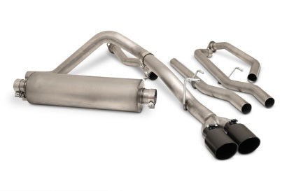 Gibson 2.5" Dual Sport Cat-Back Exhaust - Black Elite (2022+ Tundra)