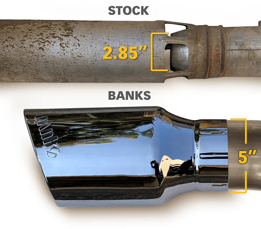 Banks Power Monster Exhaust System (2017-2019 GM HD 6.6 Diesel)