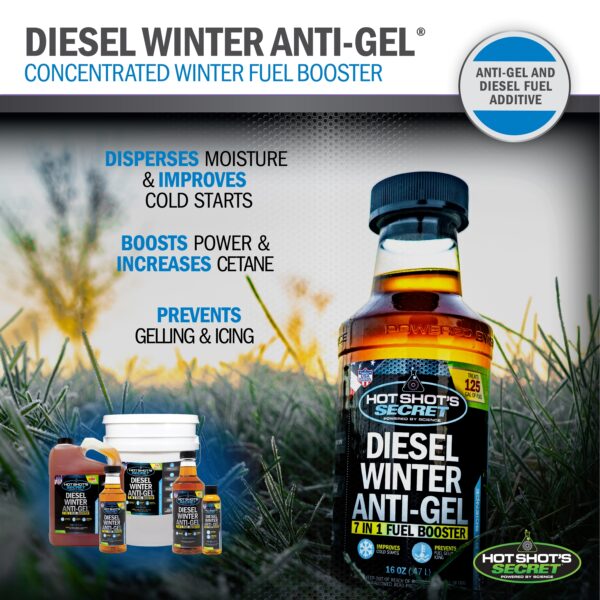 Hot Shot's Secret Diesel Winter Anti-Gel Fuel Additive