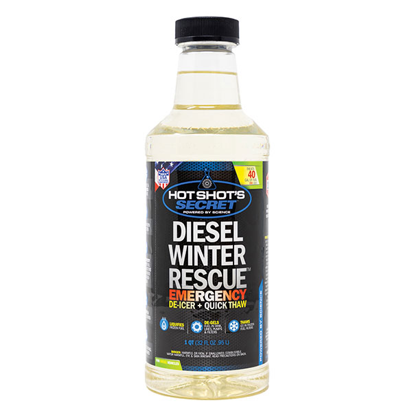 Hot Shot's Secret Diesel Winter Rescue Emergency Fuel Additive