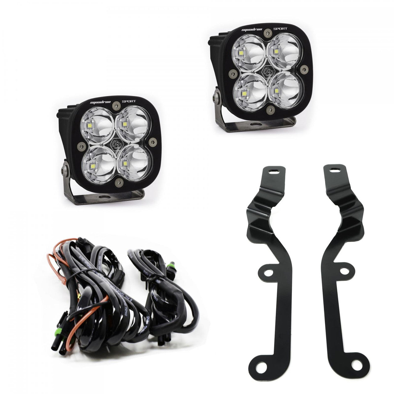 Baja Designs Squadron Sport A-Pillar Light Kit (2019-2024 Silverado 1500)