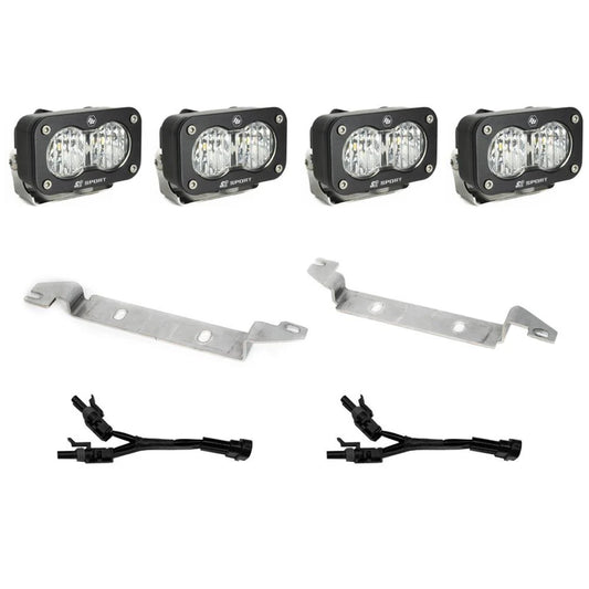 Baja Designs S2 Clear Fog Lights (2024+ Tacoma)