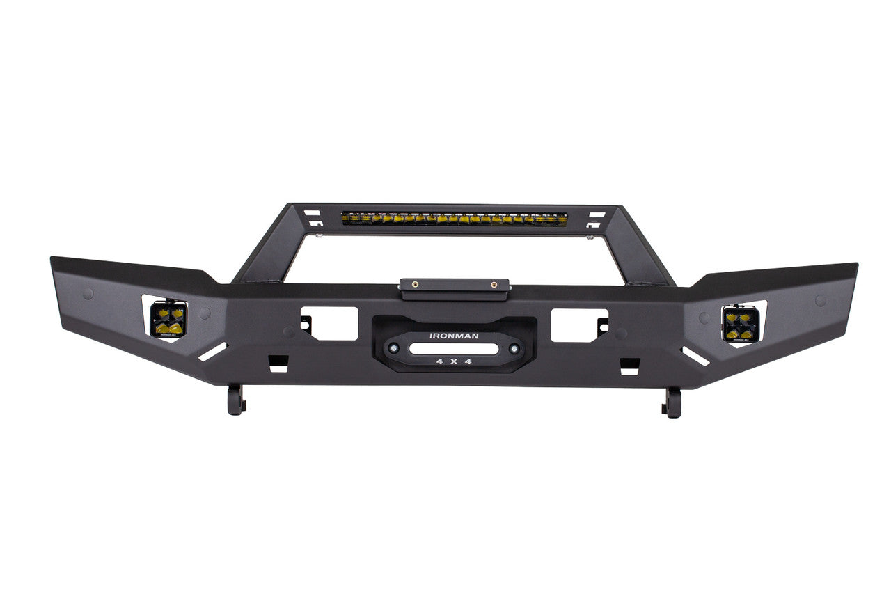 IRONMAN 4x4 Raid Full Length Front Bumper (2007-2017 Wrangler JK)