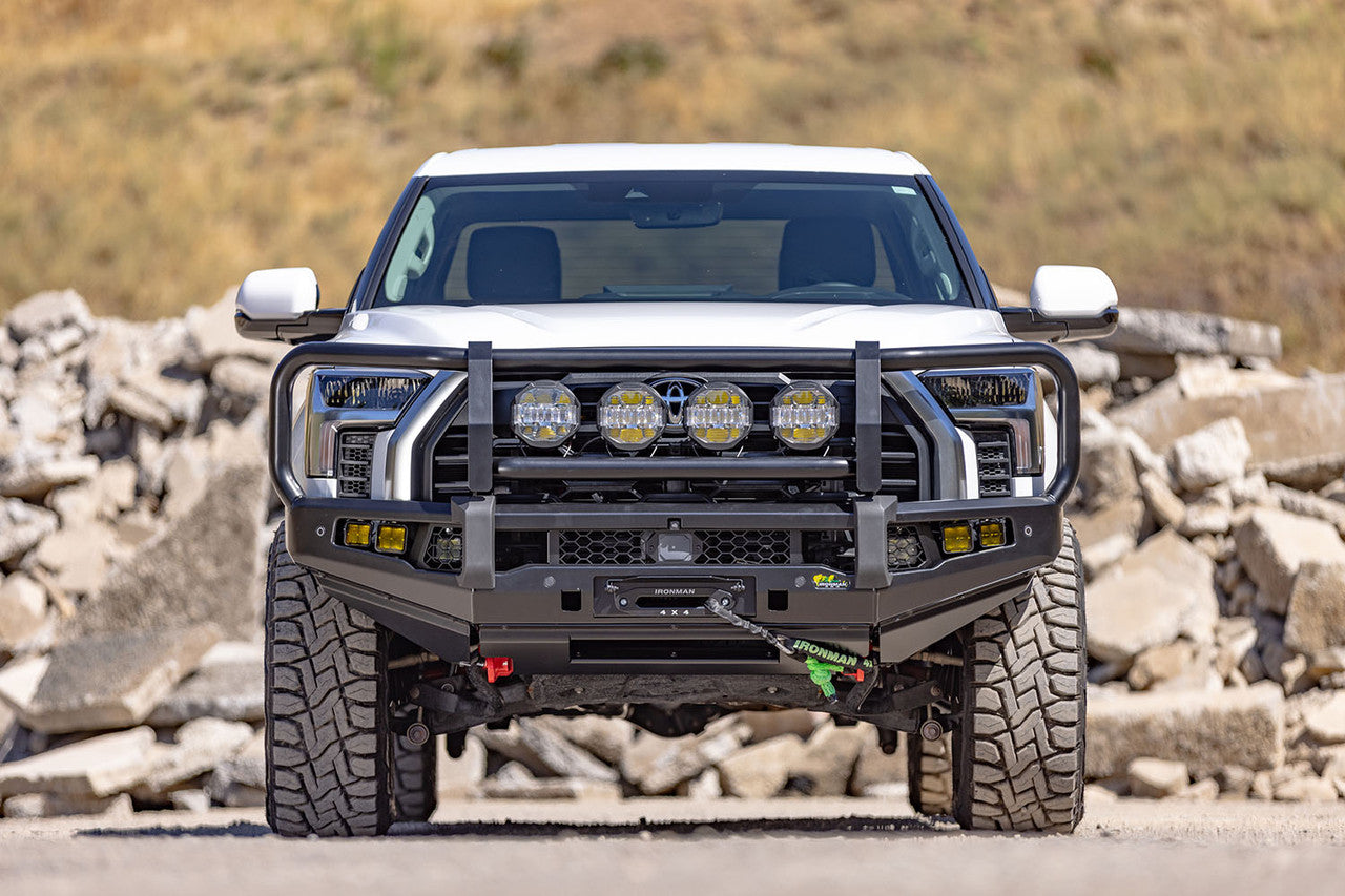 IRONMAN 4X4 Premium Triple Hoop Front Bumper (2022+ Tundra)