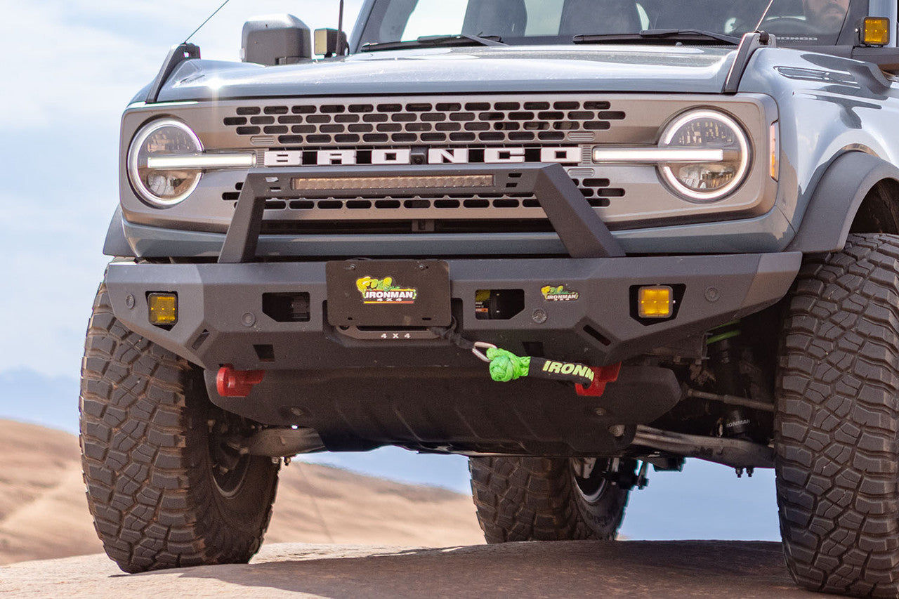 IRONMAN 4x4 Raid Front Bumper (2021+ Ford Bronco)