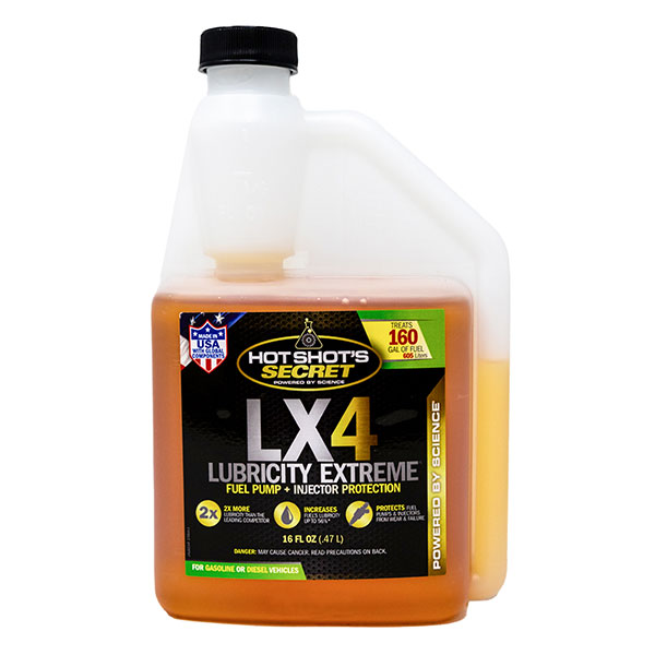 Hot Shot's Secret LX4 Lubricity Extreme Fuel Additive