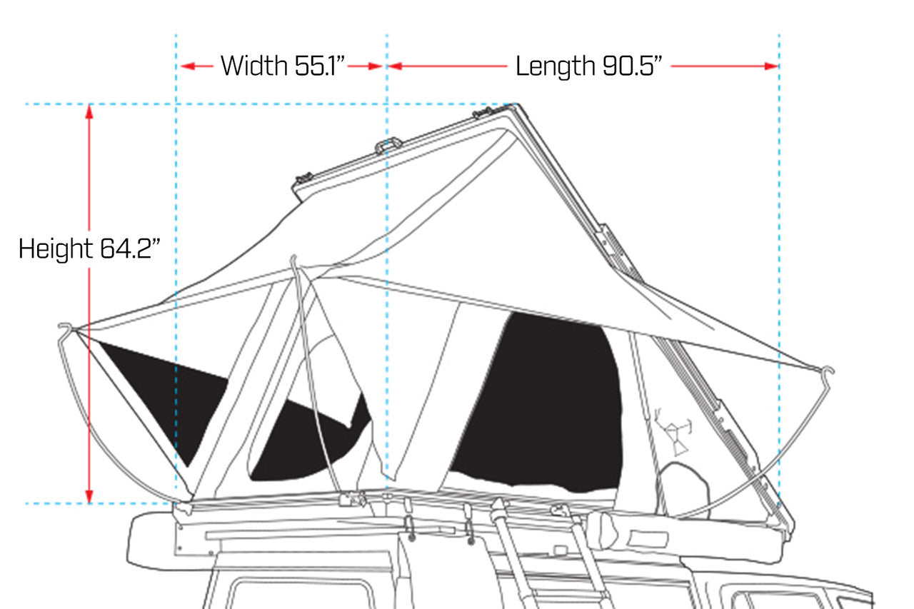 IRONMAN 4x4 ORION 1400 Rooftop Tent