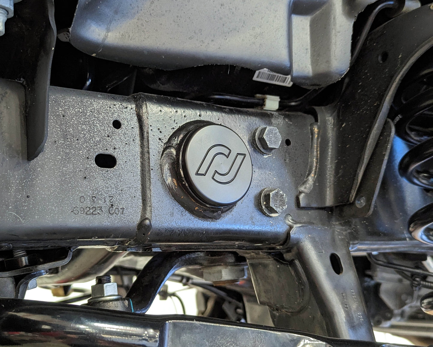 RockJock JK Delrin Frame Tube Plugs (2007-2018 Wrangler)