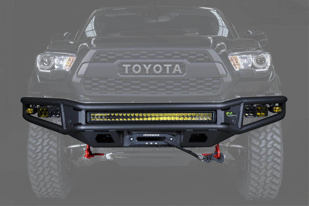 IRONMAN 4x4 Raid Front Bumper Kit (2016-2023 Toyota Tacoma)