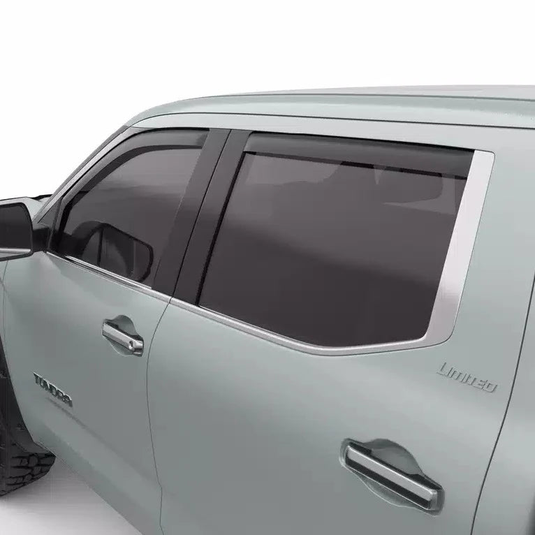 EGR Matte Black In-Channel Window Deflectors (2022-2024 Tundra)