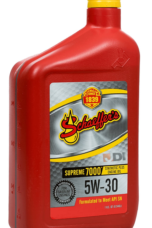 Schaeffer's Supreme 7000 Synthetic Engine Oil (5W-30)