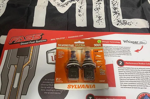 Sylvania Silverstar Ultra 9004 Headlight Bulbs