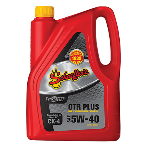 Schaeffer's SynShield OTR Plus Synthetic Engine Oil (5W-40)