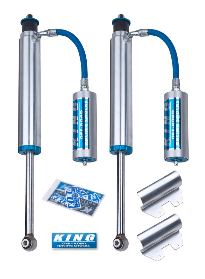 King Shocks 2.5 Rear Shocks w/External Reservoirs (2007-2021 Tundra)