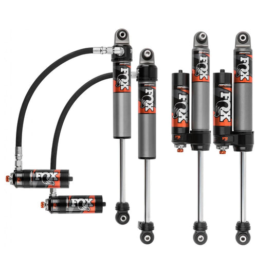 Fox 2.5 Performance Elite Adjustable w/Reservoir Shock Set (2017-2024 Ford Super Duty)