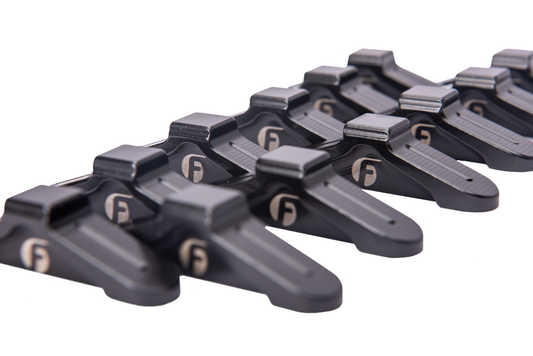 Fleece Performance Billet Rocker Arm Bridges (98.5-18 Dodge/Ram) (set of 12)