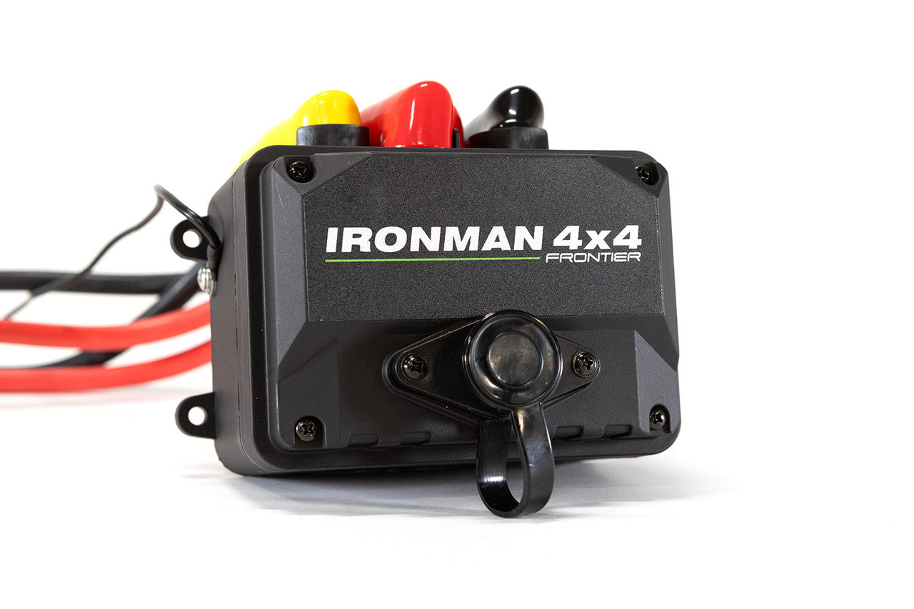 IRONMAN 4x4 Frontier 12,000lb Winch w/Synthetic Rope