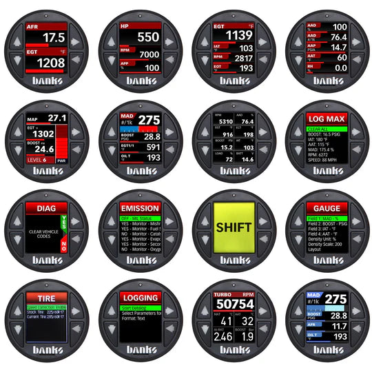 Banks iDash: SuperGauge (For All 2008+ OBD2 CAN BUS Vehicles)