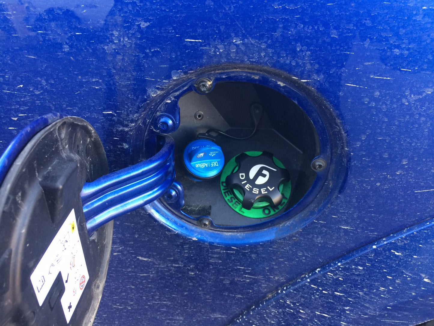 Fleece Billet Fuel Cap (2013-2018 Cummins/Ram 1500 EcoDiesel)